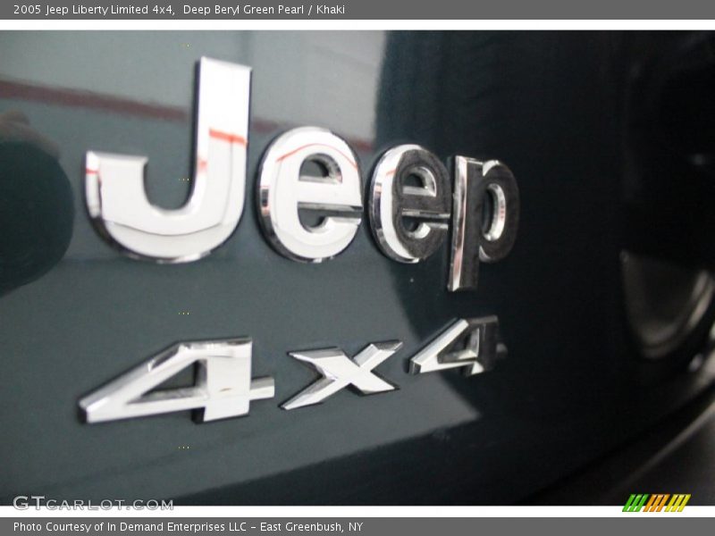 Deep Beryl Green Pearl / Khaki 2005 Jeep Liberty Limited 4x4