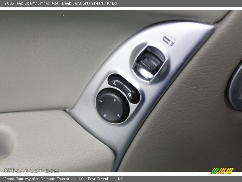 Deep Beryl Green Pearl / Khaki 2005 Jeep Liberty Limited 4x4