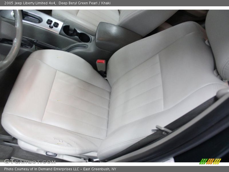 Deep Beryl Green Pearl / Khaki 2005 Jeep Liberty Limited 4x4