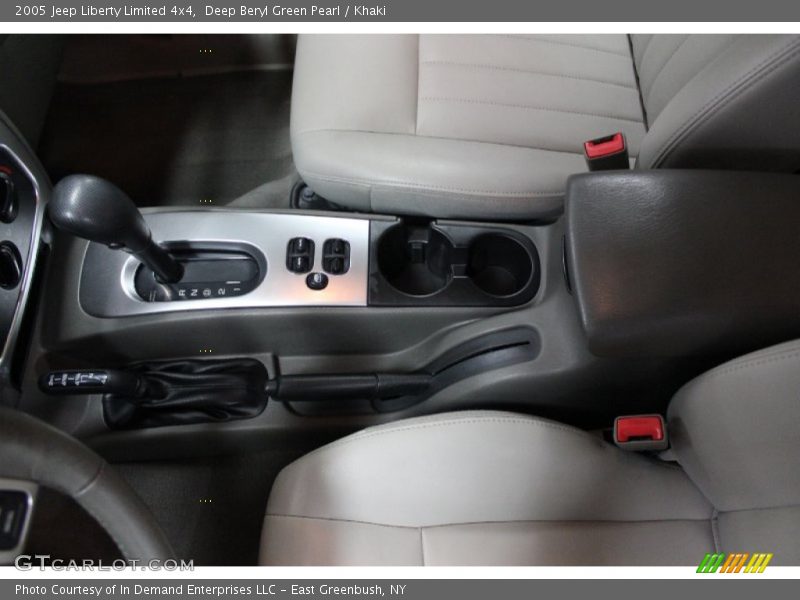 Deep Beryl Green Pearl / Khaki 2005 Jeep Liberty Limited 4x4