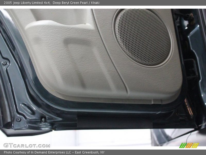 Deep Beryl Green Pearl / Khaki 2005 Jeep Liberty Limited 4x4