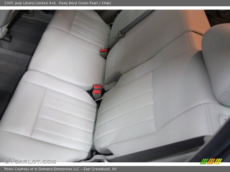 Deep Beryl Green Pearl / Khaki 2005 Jeep Liberty Limited 4x4
