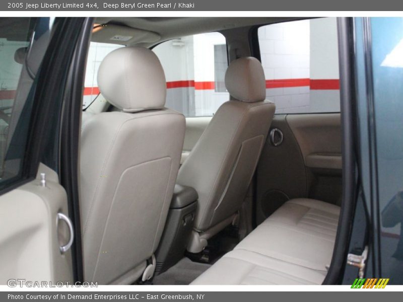 Deep Beryl Green Pearl / Khaki 2005 Jeep Liberty Limited 4x4