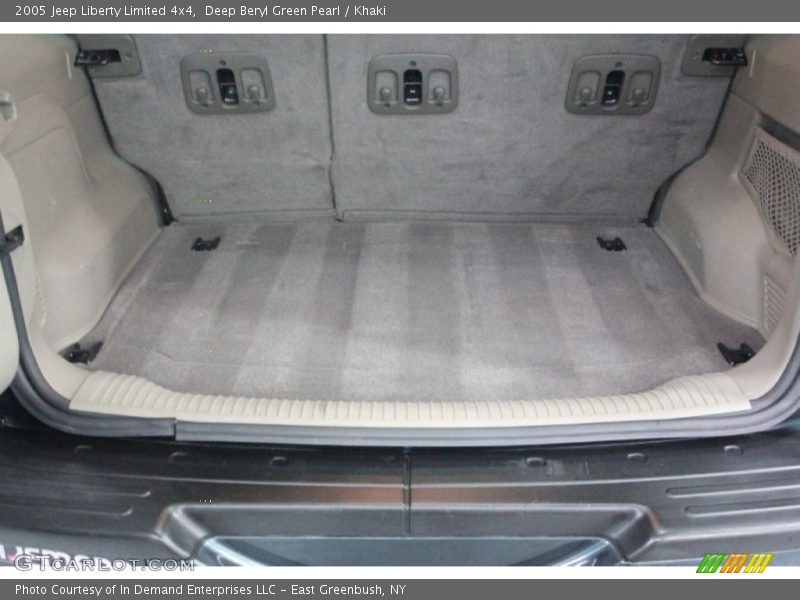 Deep Beryl Green Pearl / Khaki 2005 Jeep Liberty Limited 4x4