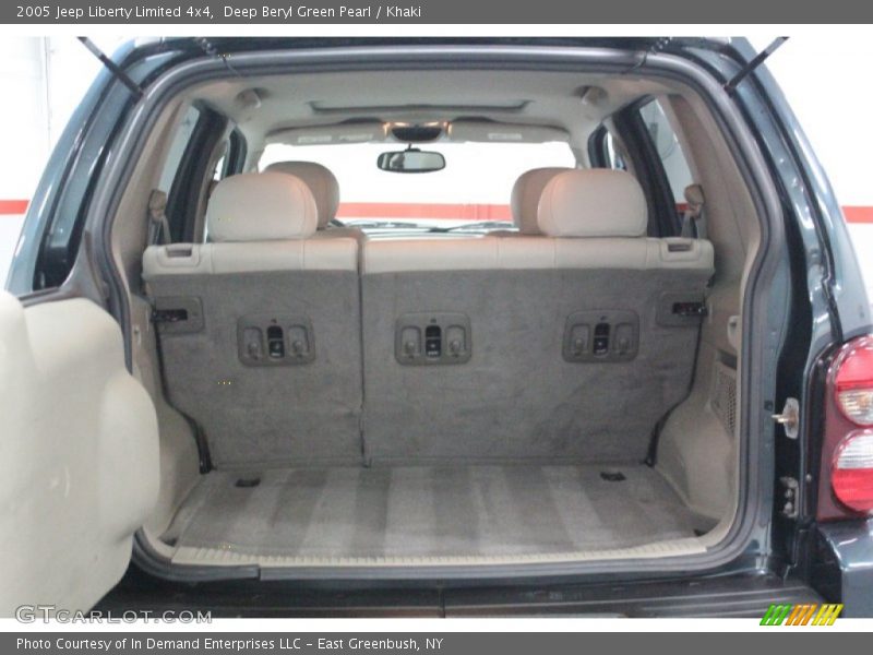 Deep Beryl Green Pearl / Khaki 2005 Jeep Liberty Limited 4x4