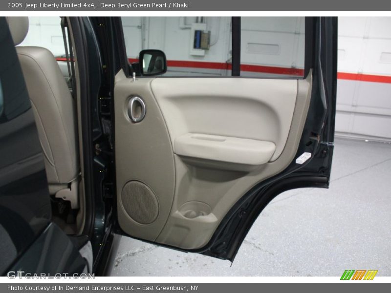 Deep Beryl Green Pearl / Khaki 2005 Jeep Liberty Limited 4x4
