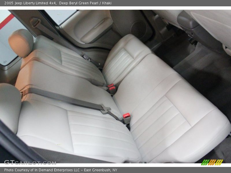 Deep Beryl Green Pearl / Khaki 2005 Jeep Liberty Limited 4x4