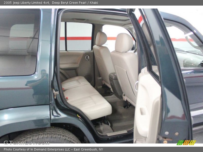Deep Beryl Green Pearl / Khaki 2005 Jeep Liberty Limited 4x4