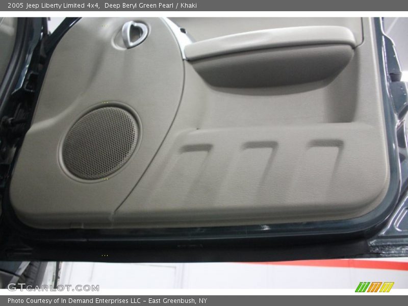 Deep Beryl Green Pearl / Khaki 2005 Jeep Liberty Limited 4x4