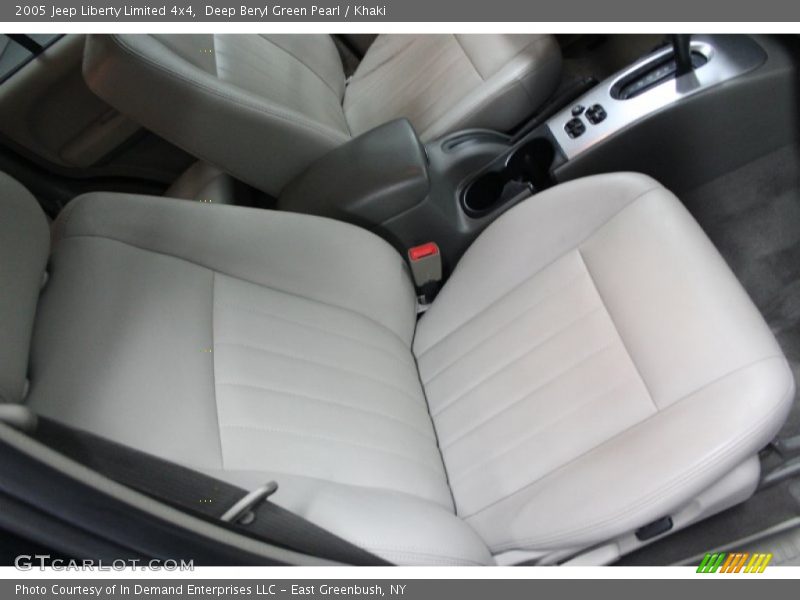Deep Beryl Green Pearl / Khaki 2005 Jeep Liberty Limited 4x4