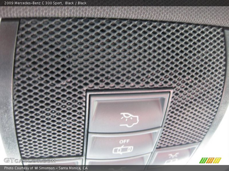 Black / Black 2009 Mercedes-Benz C 300 Sport