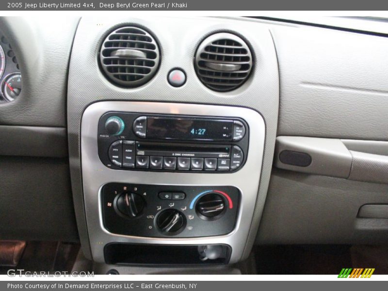 Deep Beryl Green Pearl / Khaki 2005 Jeep Liberty Limited 4x4