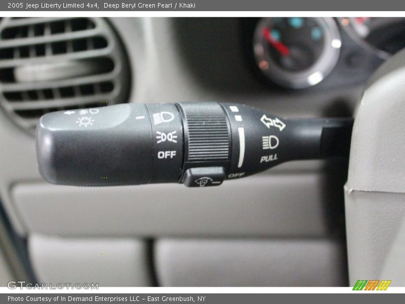 Deep Beryl Green Pearl / Khaki 2005 Jeep Liberty Limited 4x4