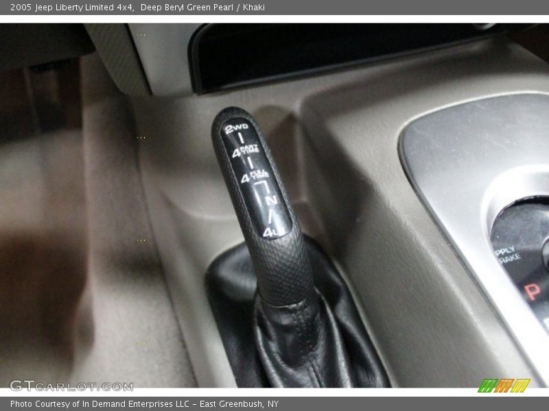 Deep Beryl Green Pearl / Khaki 2005 Jeep Liberty Limited 4x4