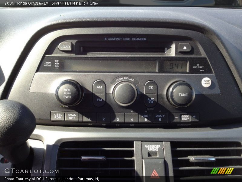 Silver Pearl Metallic / Gray 2006 Honda Odyssey EX