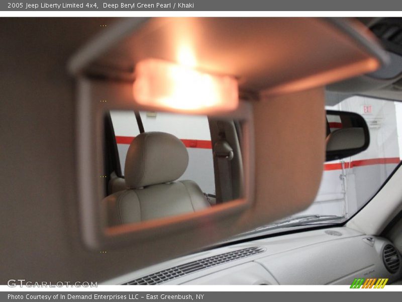 Deep Beryl Green Pearl / Khaki 2005 Jeep Liberty Limited 4x4
