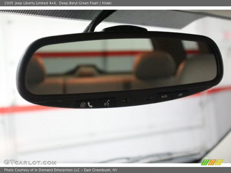 Deep Beryl Green Pearl / Khaki 2005 Jeep Liberty Limited 4x4