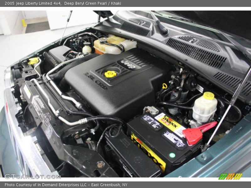 Deep Beryl Green Pearl / Khaki 2005 Jeep Liberty Limited 4x4