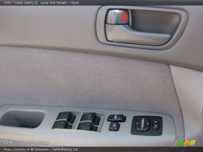 Lunar Mist Metallic / Stone 2003 Toyota Camry LE