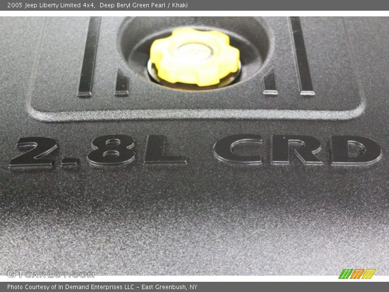 Deep Beryl Green Pearl / Khaki 2005 Jeep Liberty Limited 4x4