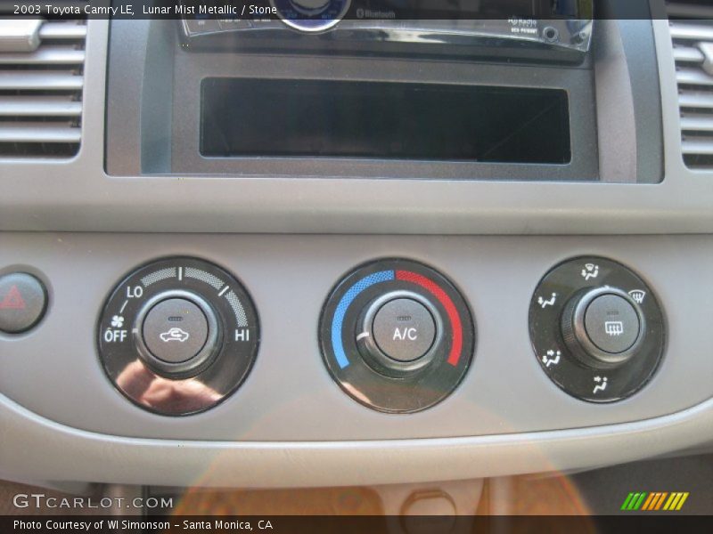 Lunar Mist Metallic / Stone 2003 Toyota Camry LE