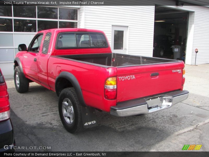 Impulse Red Pearl / Charcoal 2002 Toyota Tacoma Xtracab 4x4