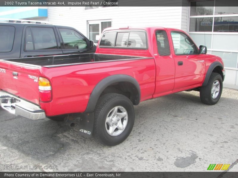 Impulse Red Pearl / Charcoal 2002 Toyota Tacoma Xtracab 4x4