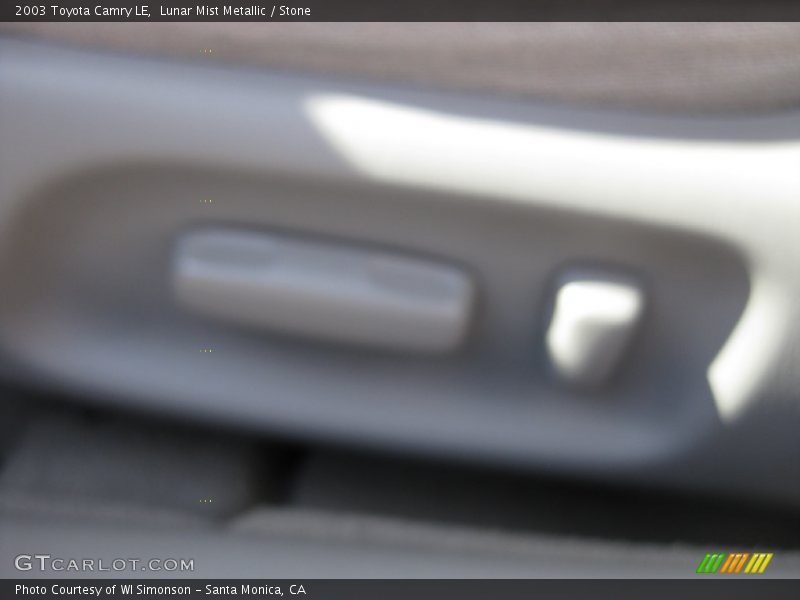 Lunar Mist Metallic / Stone 2003 Toyota Camry LE