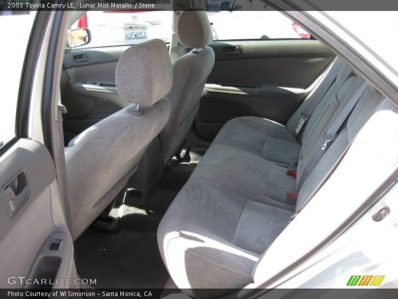 Lunar Mist Metallic / Stone 2003 Toyota Camry LE