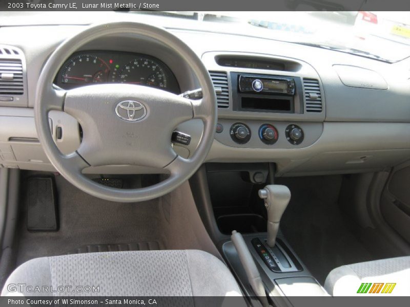 Lunar Mist Metallic / Stone 2003 Toyota Camry LE