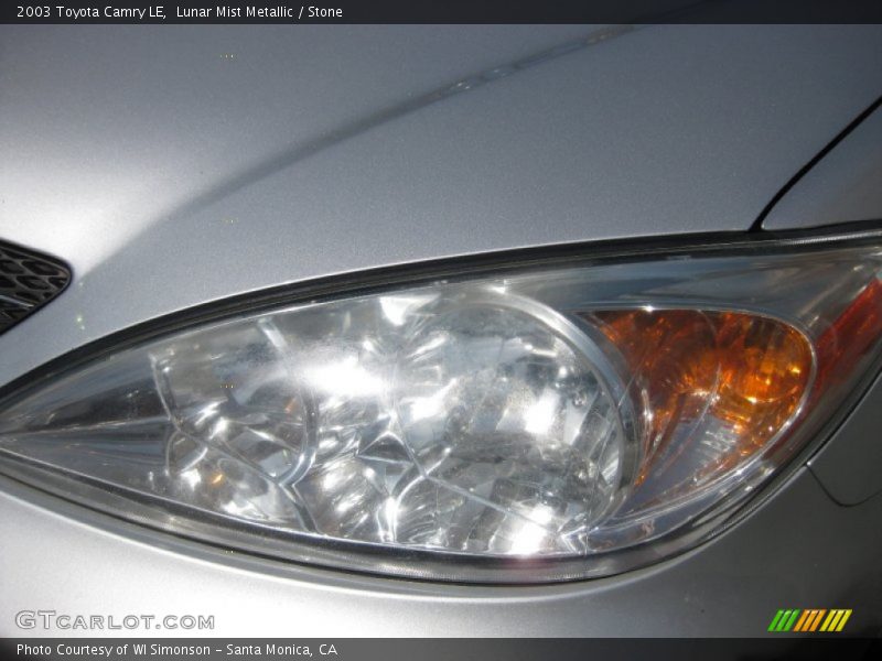 Lunar Mist Metallic / Stone 2003 Toyota Camry LE