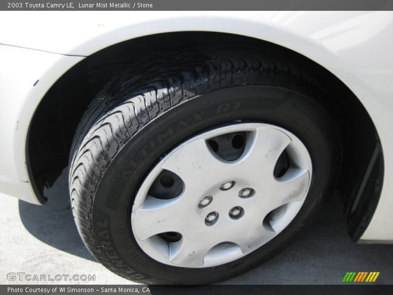 Lunar Mist Metallic / Stone 2003 Toyota Camry LE