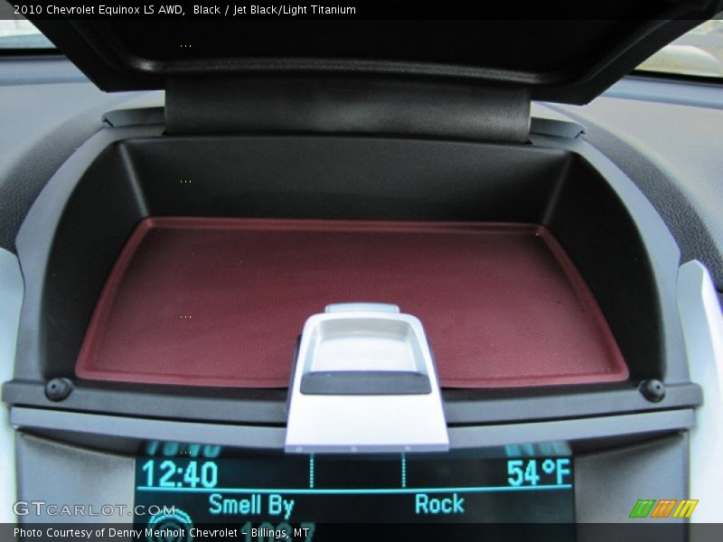 Black / Jet Black/Light Titanium 2010 Chevrolet Equinox LS AWD