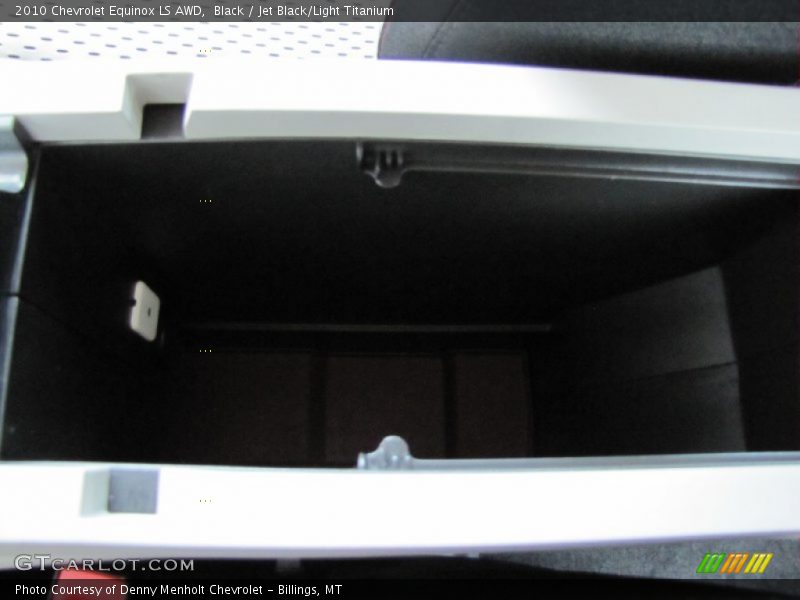 Black / Jet Black/Light Titanium 2010 Chevrolet Equinox LS AWD
