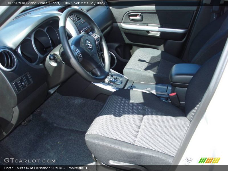 Silky Silver Metallic / Black 2007 Suzuki Grand Vitara XSport