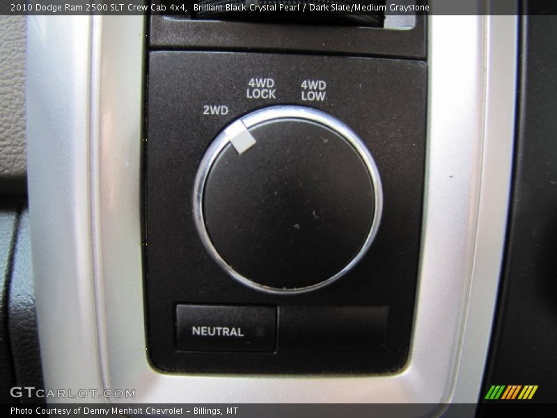 Brilliant Black Crystal Pearl / Dark Slate/Medium Graystone 2010 Dodge Ram 2500 SLT Crew Cab 4x4