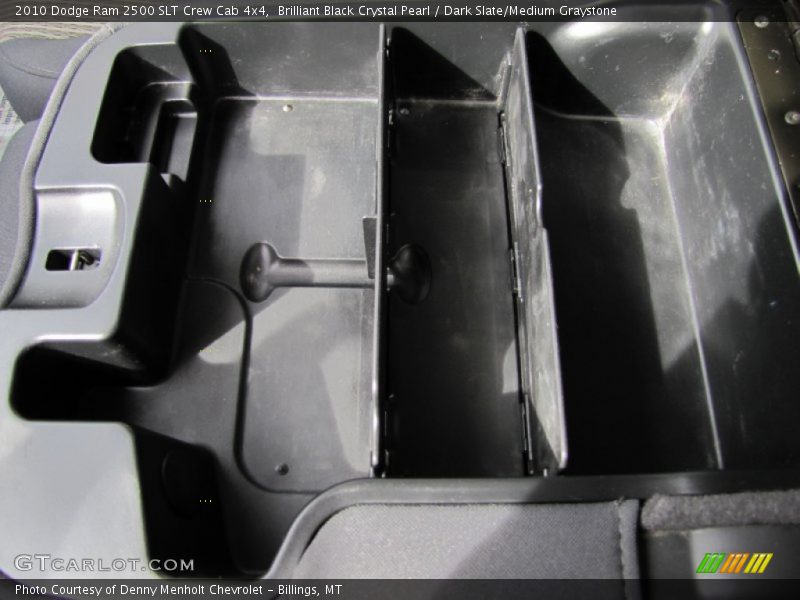 Brilliant Black Crystal Pearl / Dark Slate/Medium Graystone 2010 Dodge Ram 2500 SLT Crew Cab 4x4
