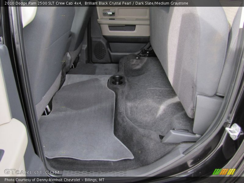 Brilliant Black Crystal Pearl / Dark Slate/Medium Graystone 2010 Dodge Ram 2500 SLT Crew Cab 4x4