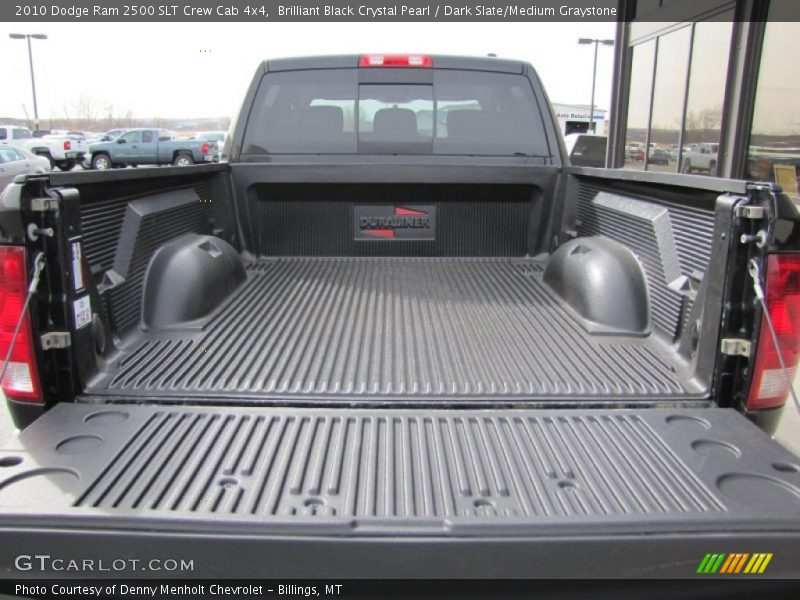 Brilliant Black Crystal Pearl / Dark Slate/Medium Graystone 2010 Dodge Ram 2500 SLT Crew Cab 4x4