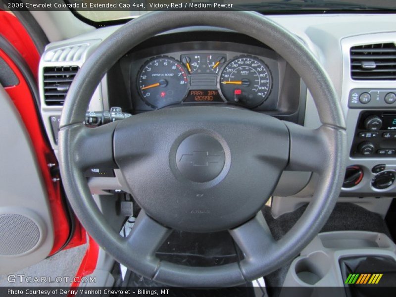  2008 Colorado LS Extended Cab 4x4 Steering Wheel