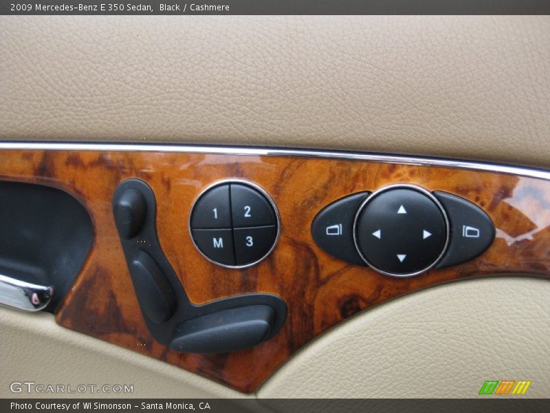 Controls of 2009 E 350 Sedan