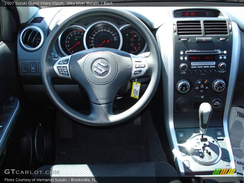 Silky Silver Metallic / Black 2007 Suzuki Grand Vitara XSport