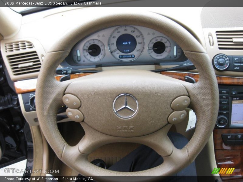  2009 E 350 Sedan Steering Wheel