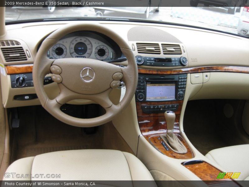 Dashboard of 2009 E 350 Sedan