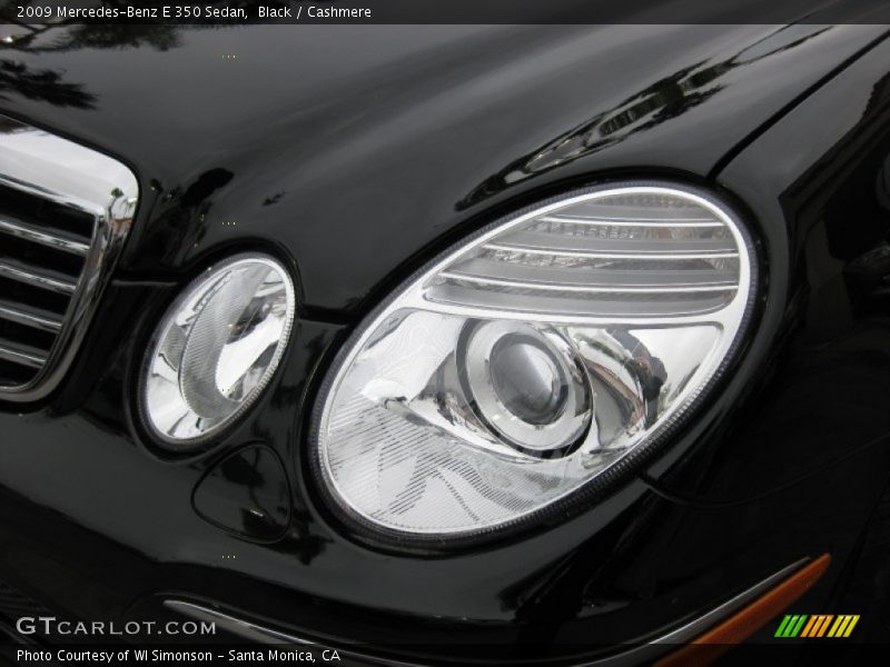Black / Cashmere 2009 Mercedes-Benz E 350 Sedan