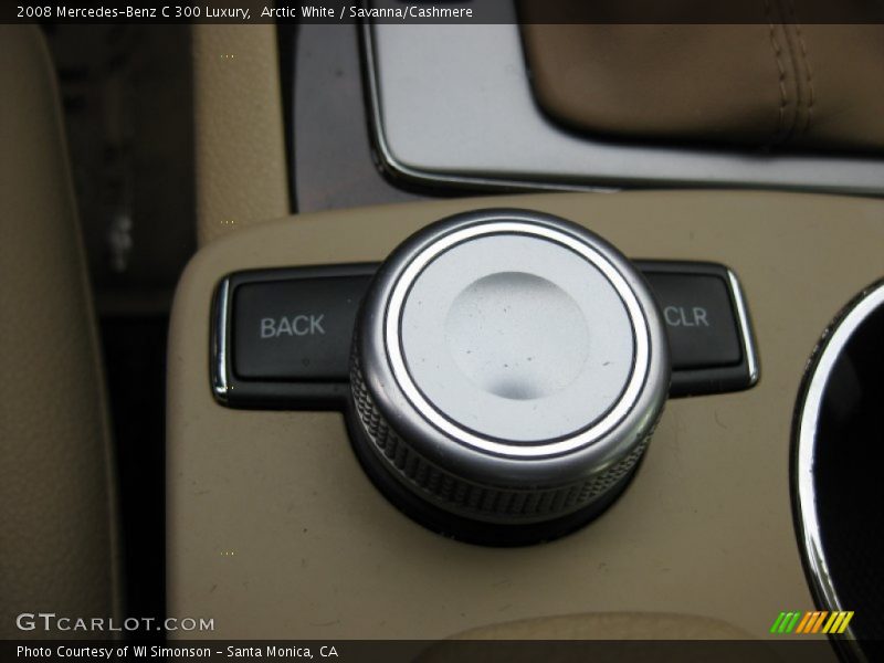 Arctic White / Savanna/Cashmere 2008 Mercedes-Benz C 300 Luxury