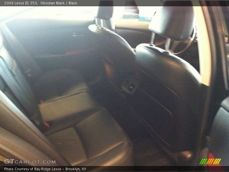 Obsidian Black / Black 2009 Lexus ES 350
