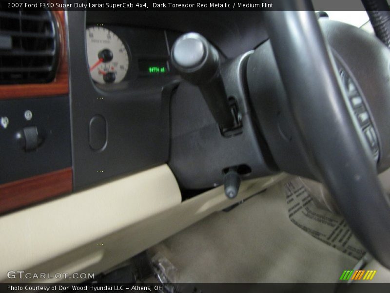 Dark Toreador Red Metallic / Medium Flint 2007 Ford F350 Super Duty Lariat SuperCab 4x4