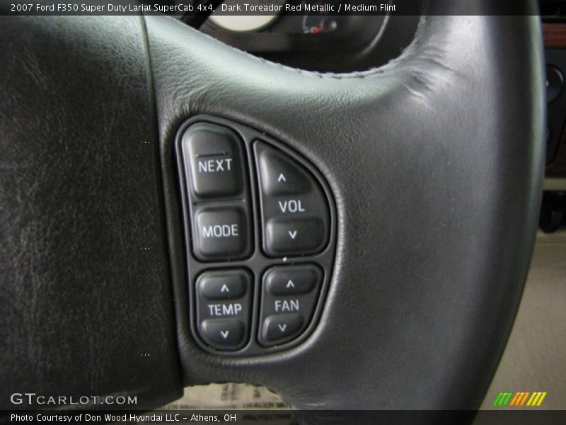 Dark Toreador Red Metallic / Medium Flint 2007 Ford F350 Super Duty Lariat SuperCab 4x4
