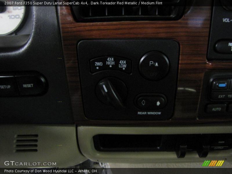 Dark Toreador Red Metallic / Medium Flint 2007 Ford F350 Super Duty Lariat SuperCab 4x4